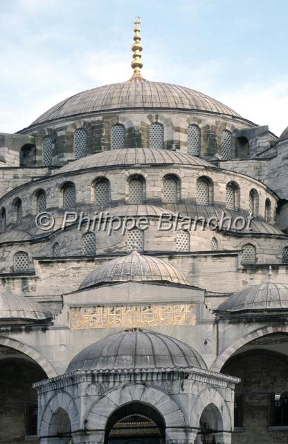 turquie istanbul 05.JPG - Mosquée bleue ou Sultanahmet CamiiIstanbul, Turquie